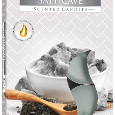 STL-11 - Set of 6 Scented Tealights - Salt Cave - Sold in 12x unit/s per outer