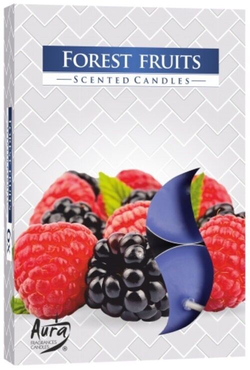 STL-12 - Set of 6 Scented Tealights - Forest Fruits - Sold in 12x unit/s per outer