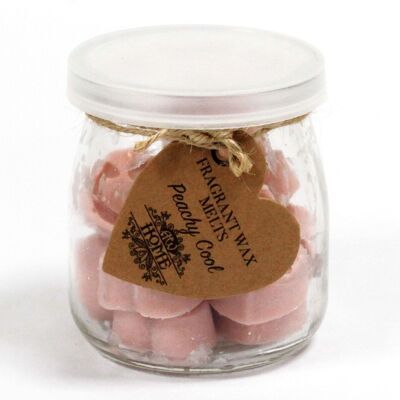 SWMJ-05 - Soywax Melts Jar - Peachy Cool - Vendu en 6x unité/s par extérieur