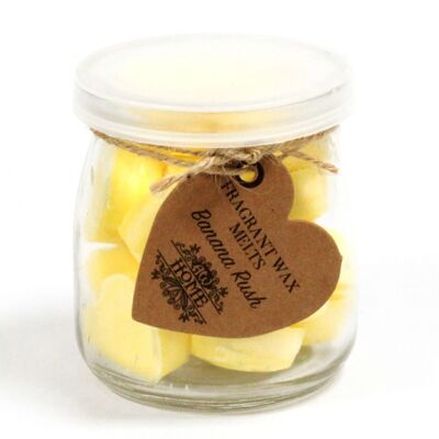 SWMJ-14 - Soywax Melts Jar - Banana Rush - Vendu en 6x unité/s par extérieur