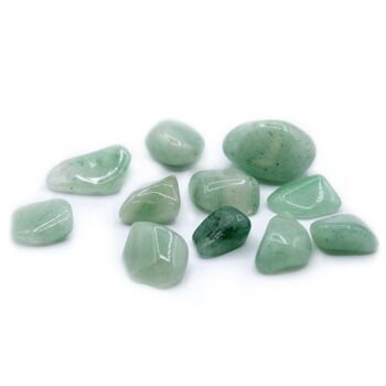 TBm-02 - L Tumble Stones - Aventurine - Vendu en 24x unité/s par extérieur 1