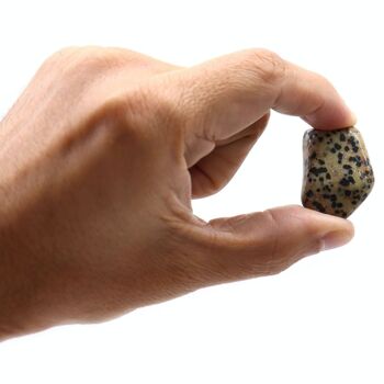 TBm-03 - L Tumble Stones - Dalmation Stone - Vendu en 24x unité/s par extérieur 4