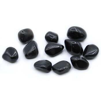 TBm-09 - L Tumble Stones - Obsidian Black - Vendu en 24x unité/s par extérieur 2