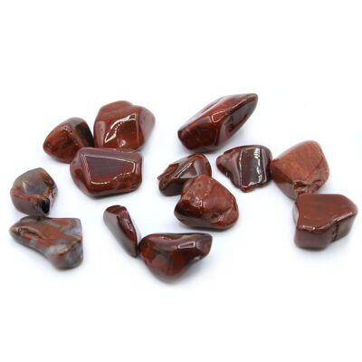 TBm-10 - L Tumble Stones - Petrified Wood - Sold in 24x unit/s per outer