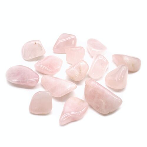 TBm-12 - L Tumble Stones - Rose Quartz - Sold in 24x unit/s per outer