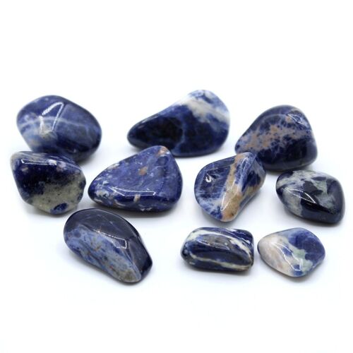 TBm-23 - L Tumble Stones - Sodalite - Sold in 24x unit/s per outer