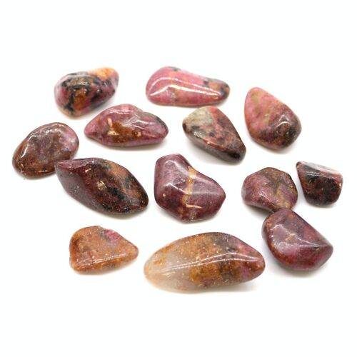 TBm-27 - L Tumble Stones - Rhodonite - Sold in 24x unit/s per outer