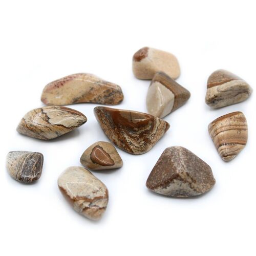 TBm-49 - L Tumble Stones - Kalahari Desert Stone - Sold in 24x unit/s per outer