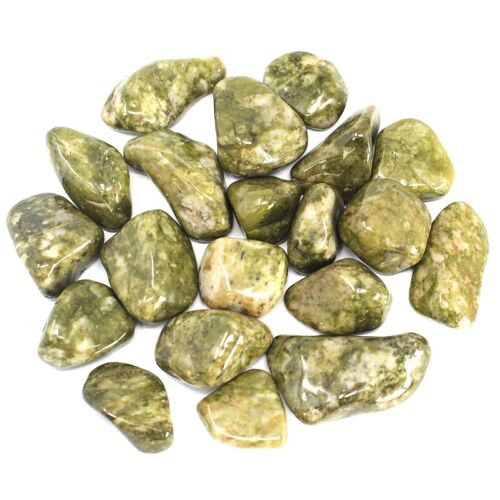 TBML-03 - African Gemstone Epidote - Snowflake - Sold in 20x unit/s per outer