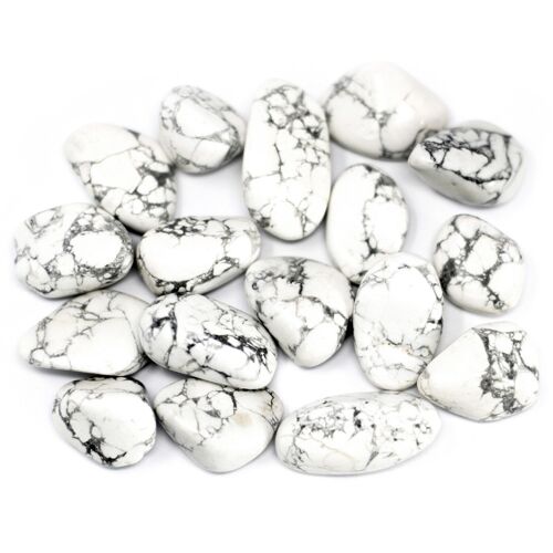 TBML-09 - African Gemstone Magnesite / Howlite White - Sold in 20x unit/s per outer