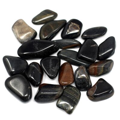 TBML-14 - African Gemstone Tigers Eye - Blue - Sold in 20x unit/s per outer