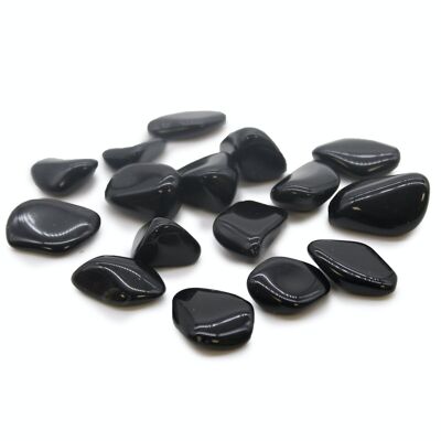 TbmM-09 - M Tumble Stone - Obsidian Black - Verkauft in 24x Einheit/s pro Außenhülle