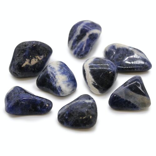 TBXL-23 - XL Tumble Stones - Sodalite - Sold in 18x unit/s per outer
