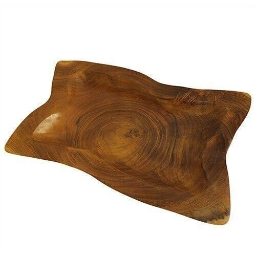 TeakB-18 - Teak Square Plates aprox 20cm - Sold in 1x unit/s per outer
