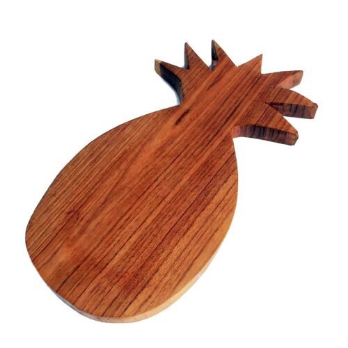 TeakCB-04 - Pineapple Shaped Chopping Board - Sold in 1x unit/s per outer