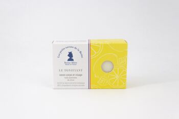 Savon - Le tonifiant - Huile essentielle de Citron - (made in France) 100% naturel 2