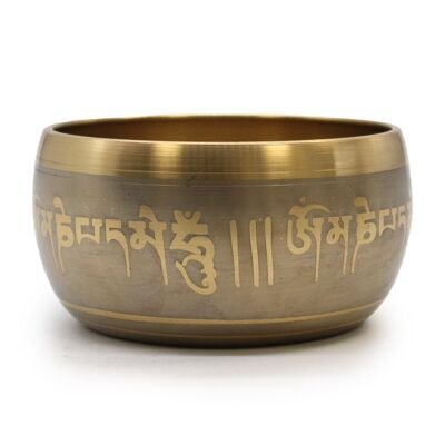 Tib-56 - Lrg Five Buddha Singing Bowl - Sold in 1x unit/s per outer