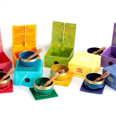 TIBS-SET - Chakra Singing Bowl Sets - Sold in 7x unit/s per outer