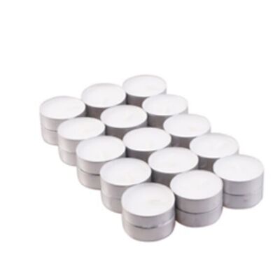 TLS-06 – Teelicht ohne Duft (4 Std.) – Verkauft in 30 Einheiten pro Packung