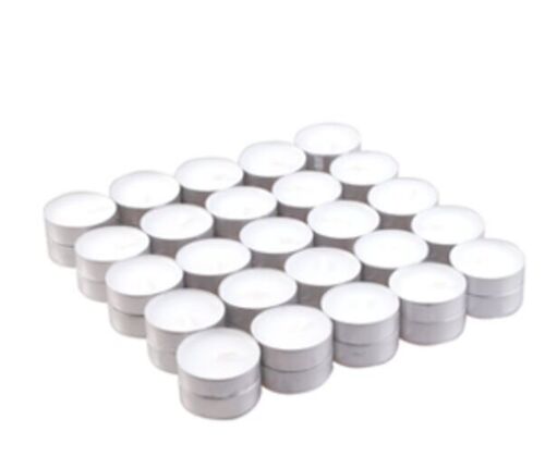TLS-07 - Unscented Tealight (4hr) - Sold in 50x unit/s per outer