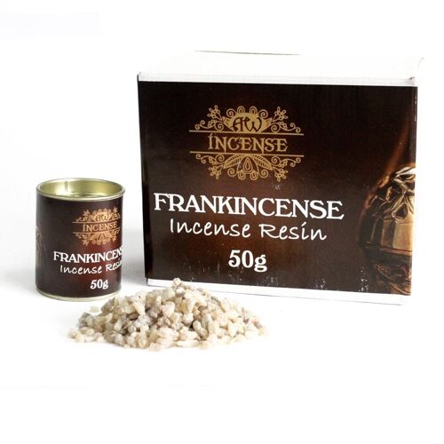 TRT-01 - 50gm Frankincense Resin - Sold in 6x unit/s per outer
