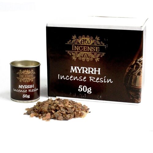 TRT-04 - 50gm Myrrh Resin - Sold in 6x unit/s per outer