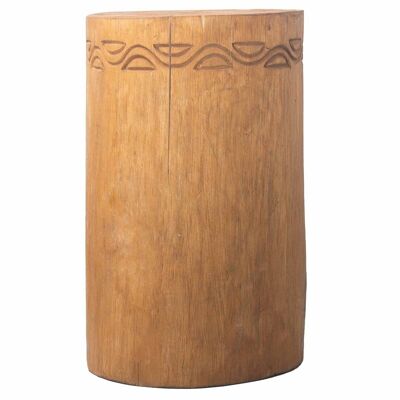 TTS-05 - Tribal Stool / Table -  Albasia - Natural - Sold in 1x unit/s per outer