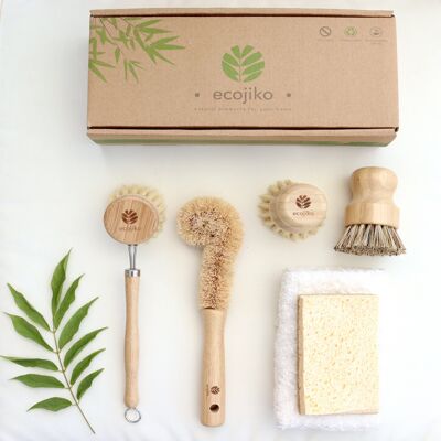 Eco Dish Brush and Cleaning Set