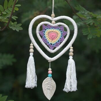 VDC-02 - Dream Catcher - Medium Multi Heart in Heart - Vendu en 1x unité/s par extérieur 5