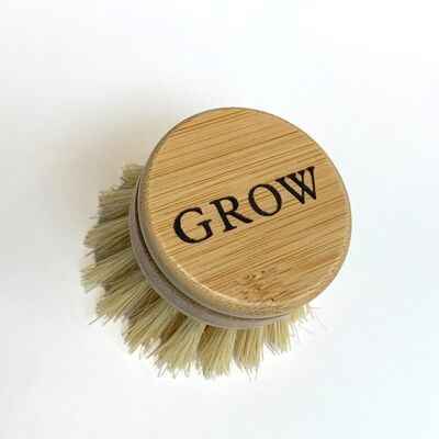 Customised Bamboo Replacement Head (single - with your logo)