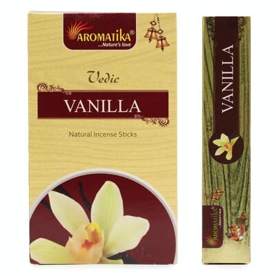 Vedic-20 - Vedic Incense Sticks - Vanilla - Sold in 12x unit/s per outer