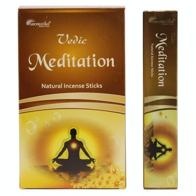 Vedic-23 - Vedic Incense Sticks - Meditation - Sold in 12x unit/s per outer