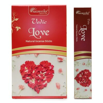 Vedic-24 - Vedic Incense Sticks - Love - Sold in 12x unit/s per outer