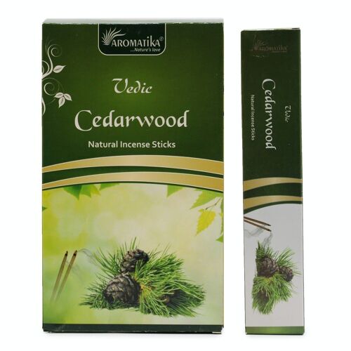 Vedic-27 - Vedic Incense Sticks - Cedarwood - Sold in 12x unit/s per outer