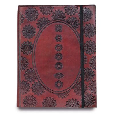 VNB-08 – Mittelgroßes Notizbuch – Chakra-Mandala – Verkauft in 1 Einheit/en pro Außenhülle
