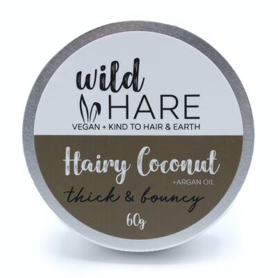 WHSS-03 - Shampoing Solide Lièvre Sauvage 60g - Noix de Coco Poilue - Vendu en 4x unité/s par extérieur