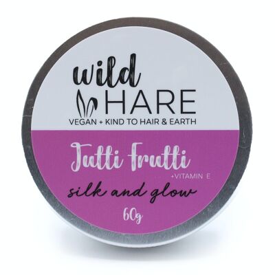 WHSS-04 - Shampoing Solide Lièvre Sauvage 60g - Tutti Frutti - Vendu en 4x unité/s par enveloppe