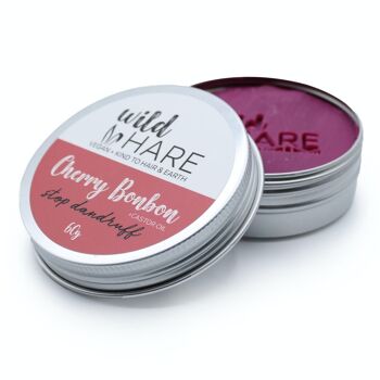 WHSS-05 - Shampoing Solide Wild Hare 60g - Cerise Bonbon - Vendu en 4x unité/s par extérieur 5