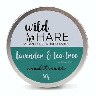 WHSS-07 - Wild Hare Solid Conditioner - Lavender & Tea Tree - Sold in 4x unit/s per outer