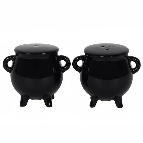 WSL-2077 - Cauldron Cruet Salt and Pepper Set - Sold in 3x unit/s per outer