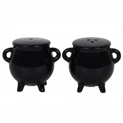 WSL-2077 - Cauldron Cruet Salt and Pepper Set - Vendu en 3x unité/s par extérieur