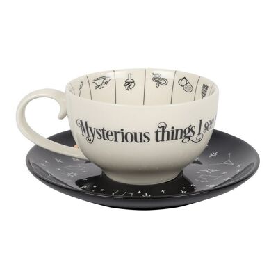 WSL-2078 - Tazza da tè in ceramica che racconta la fortuna - Venduto in 1x unità/i per esterno
