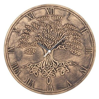 WSL-2085 - Reloj del árbol de la vida de terracota de Lisa-Parker - Se vende en 1x unidad/es por exterior