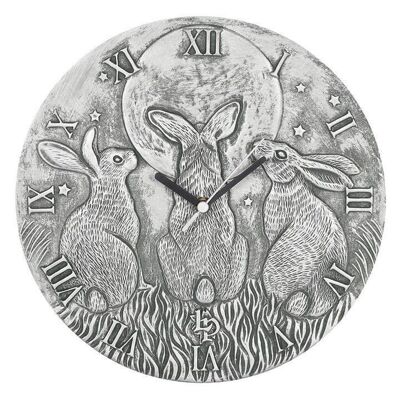 WSL-2086 - Reloj Silver Effect Terracotta Moon Shadows de Lisa Parker - Vendido en 1x unidad/es por exterior