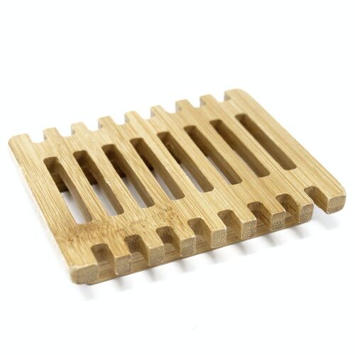 WSoapD-14 - Hemu Wood Soap Dish - Piano - Sold in 6x unit/s per outer