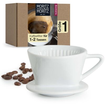 Moritz & Moritz Coffee Dripper Ceramic Size 1 MM88