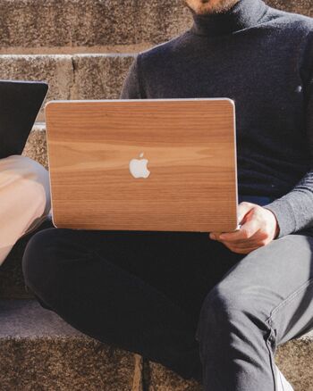 Boîtier en bois de noyer pour MacBook Air 13 " 4