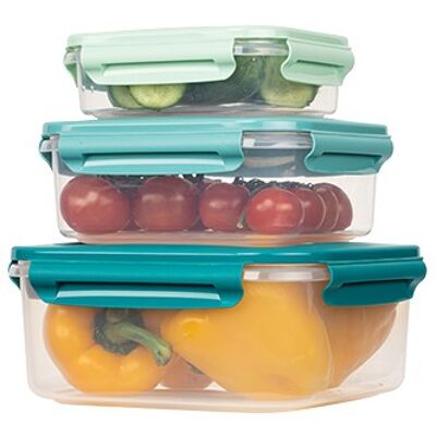 Moritz & Moritz Set of 3 Food Storage Containers with Lid MM637