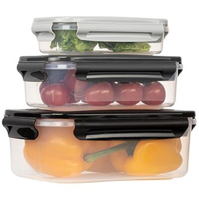 Moritz & Moritz Set of 3 Food Storage Containers with Lid MM652