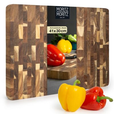 Moritz & Moritz Large Wooden Chopping Board - 41 x 30 x 3 cm MM682